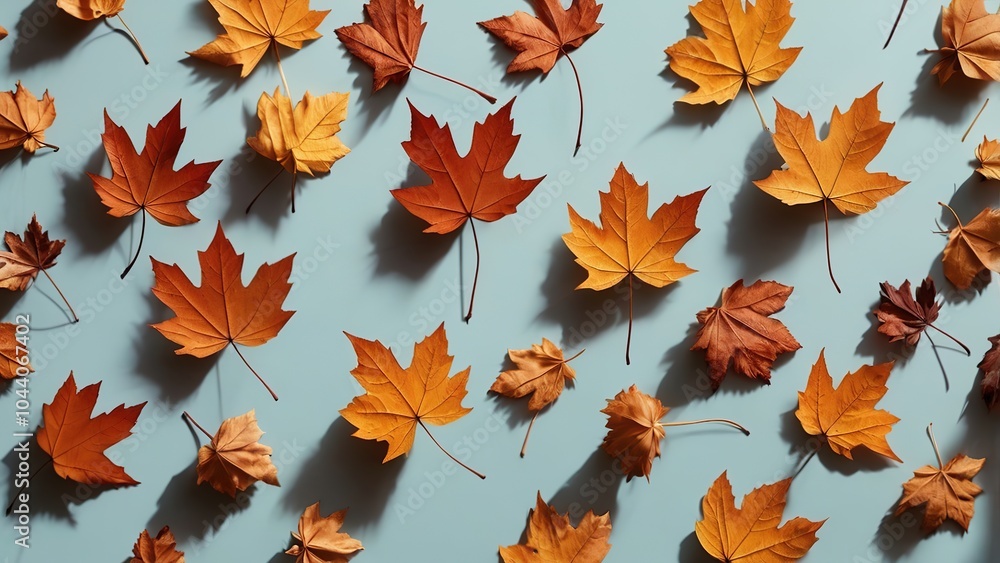 Obraz premium autumn leaves background