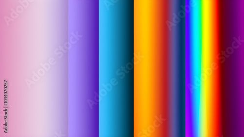 Gradient abstract colorful background design.  AI generated image, ai photo