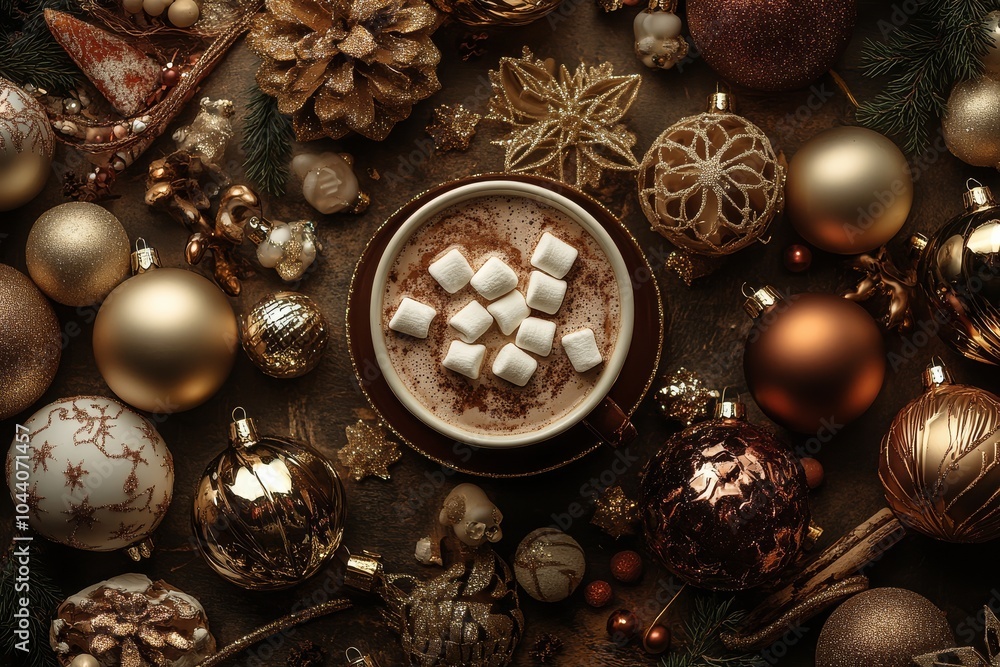 Festive Indulgence: Hot Chocolate Delight Festive Indulgence: Hot Chocolate Delight