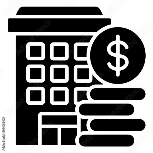 Corporate finance Icon