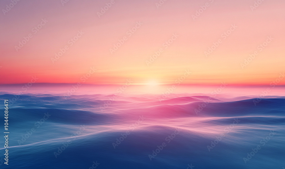 Obraz premium Vibrant Colorful Gradient Background Wallpaper, Eye Catching Art for Digital Design