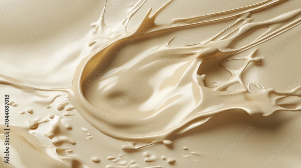 Smooth Creamy Texture with Ripple Effect Smooth Creamy Texture with Ripple Effect