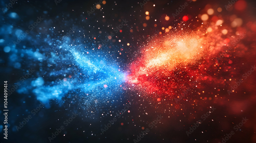 Fototapeta premium space galaxy background