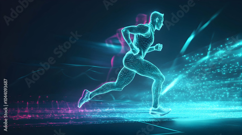 silhouette of a person in the night