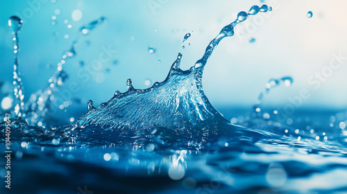 Wallpaper Mural water drop splash Torontodigital.ca