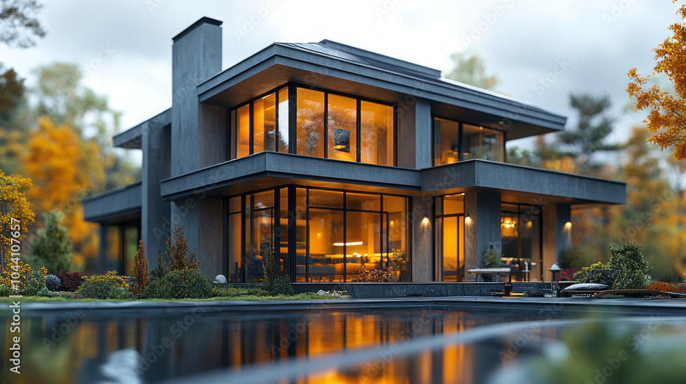 Fototapeta premium Home renovation contractors must be experts to ensure that the project they are working on proceeds efficiently.
