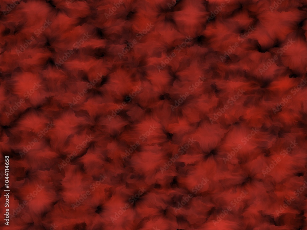 an abstract design of red and black shapes that resemble a watercolor painting. an abstract design of red and black shapes that resemble a watercolor painting.