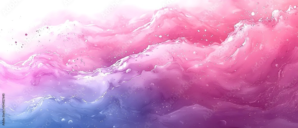 A vibrant abstract wave of swirling pink and blue hues, creating a dreamy, fluid atmosphere reminiscent of a serene ocean or cloudscape. A vibrant abstract wave of swirling pink and blue hues, creating a dreamy, fluid atmosphere reminiscent of a serene ocean or cloudscape.