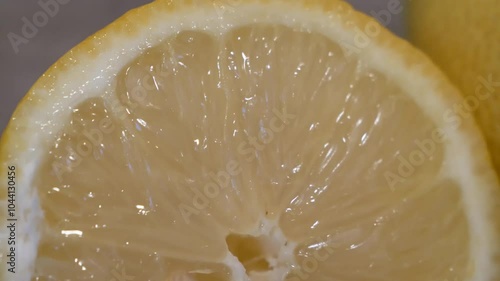 close up of lemon 