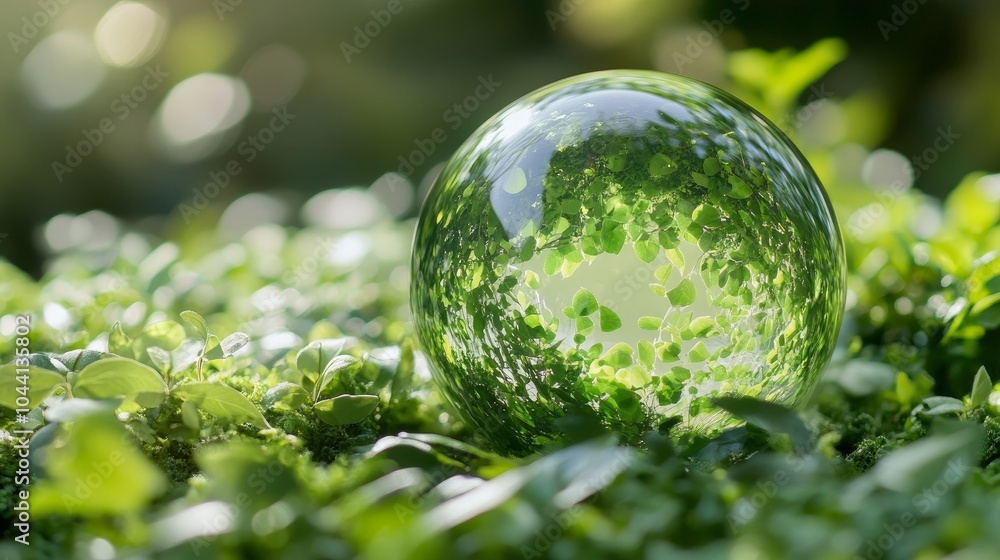 LCA concept represented by a green ball with an LCA icon.
LCA concept represented by a green ball with an LCA icon.