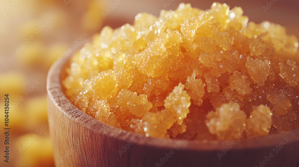 Exploring the Exquisite Textures of Orange Body Scrub in a Close-Up View for a Refreshing Skin Experience Exploring the Exquisite Textures of Orange Body Scrub in a Close-Up View for a Refreshing Skin Experience