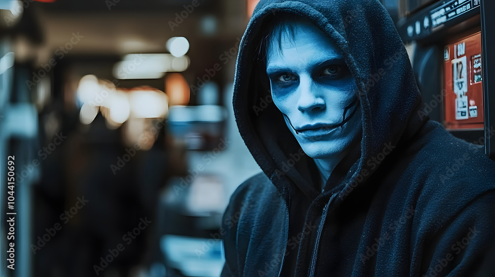 Finance Meets Culture: The Blue-Skinned Man at the Artistic ATM Locale Finance Meets Culture: The Blue-Skinned Man at the Artistic ATM Locale