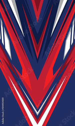 Abstract geometric modern background for sublimation print sports jersey