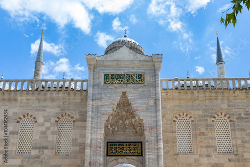 Sultanahmed mosque looking cleaned after restoration.