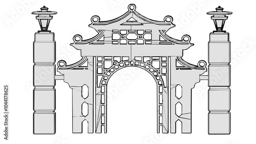 2D iron gate