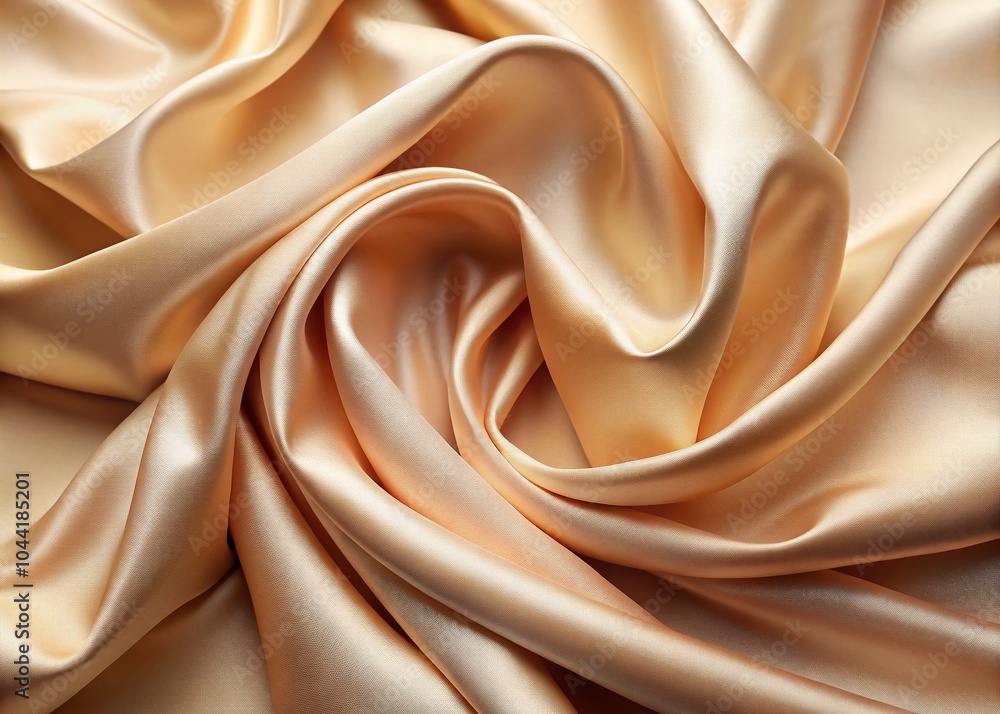 Elegant Peach Satin Fabric Background for Documentaries and Textures Elegant Peach Satin Fabric Background for Documentaries and Textures