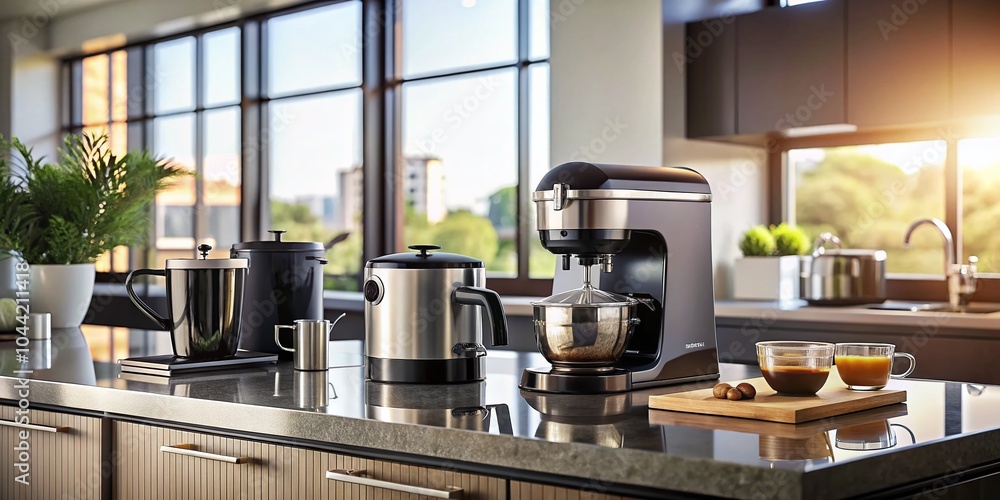 Modern Kitchen Appliances in Black and Silver for Contemporary Home Design Modern Kitchen Appliances in Black and Silver for Contemporary Home Design