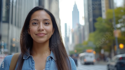 Free Download Urban Vibe: A Woman's Journey in the City - GFXLoad
