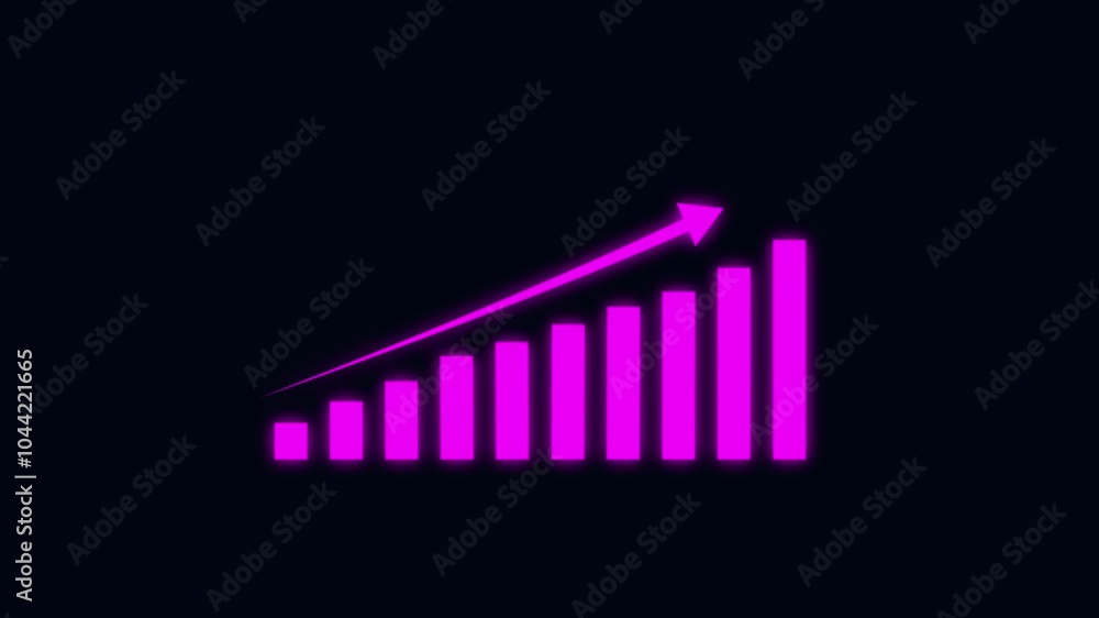 Business growth concept in graph chart showing marketing sales profit increasing to future target . growing business concept. Business growth concept in graph chart showing marketing sales profit increasing to future target . growing business concept.