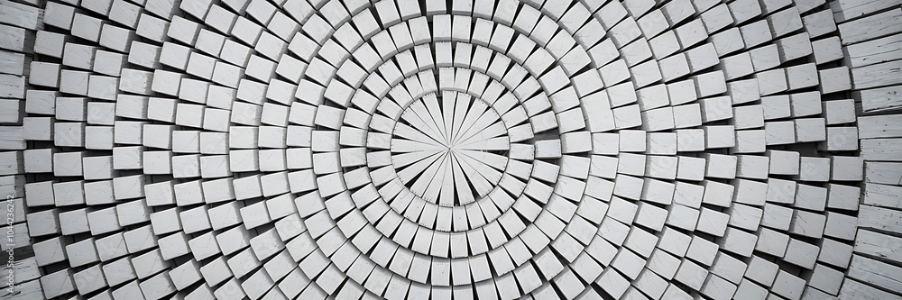 Naklejka premium White geometric pattern abstract background modern design minimalist style clean and simple perfect for website or app design 