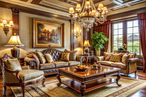 Elegant Traditional Living Room