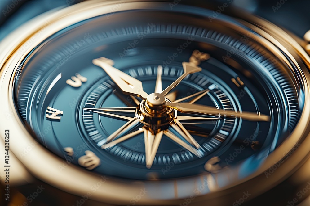 Close-up shot of a compass. Perfect for illustrating navigation, direction, and exploration concepts. Close-up shot of a compass. Perfect for illustrating navigation, direction, and exploration concepts.