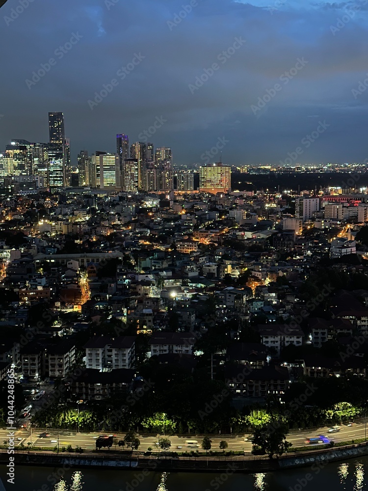 Fototapeta premium City lights