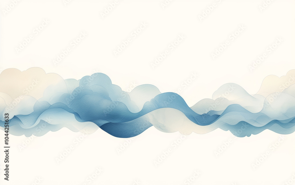 The classical traditional Chinese element wave texture art background The classical traditional Chinese element wave texture art background