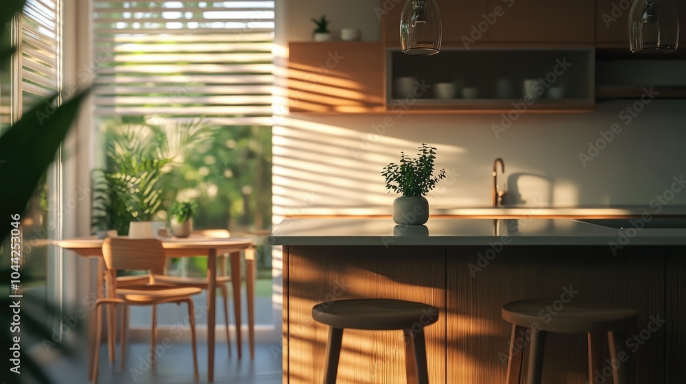 Fototapeta premium Contemporary Kitchen Interior