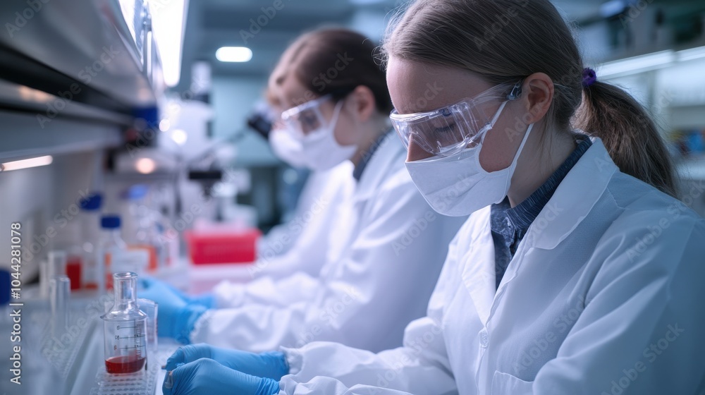 Researchers Using Technology to Study Virus in Lab Setting Researchers Using Technology to Study Virus in Lab Setting