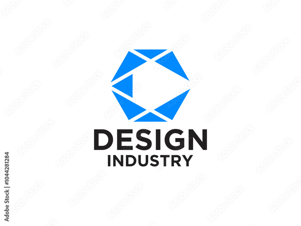 Fototapeta premium Abstract Letter C Logo Gradient Circular Rounded with Connected Dots.