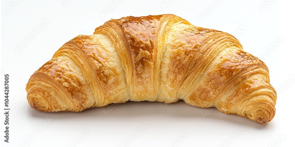 croissant isolated on white background croissant isolated on white background