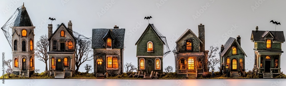 Miniature Haunted Houses for Spooky Decor Miniature Haunted Houses for Spooky Decor