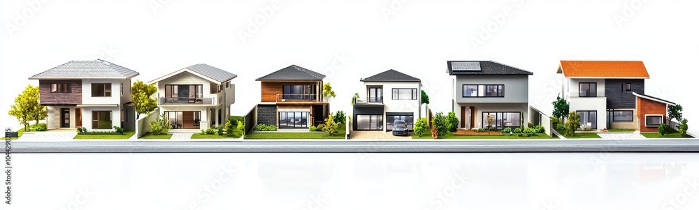 Minimalist Suburban House Models Collection Minimalist Suburban House Models Collection