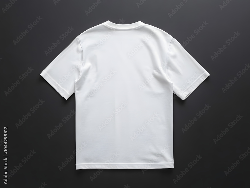 36白いTシャツ 背面 後方 / White T-shirt Back Rear Gererated AI 36白いTシャツ 背面 後方 / White T-shirt Back Rear Gererated AI