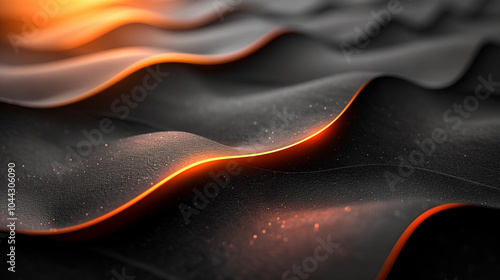 Smooth Black Gradient Background with Subtle Central Glow for Product Highlighting