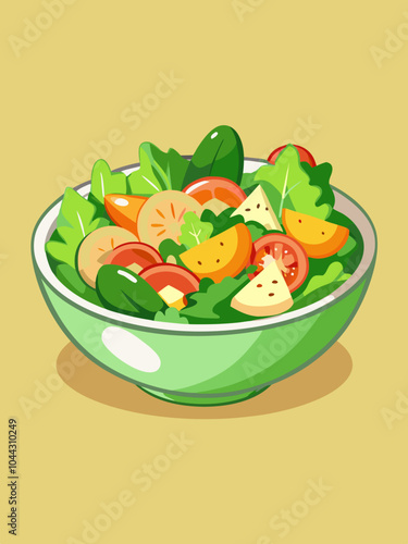 salad illustration