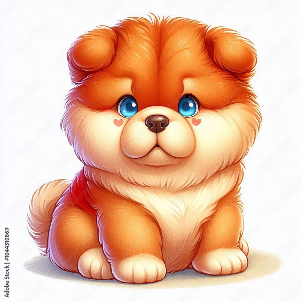 Fototapeta premium Niedlicher Chow Chow