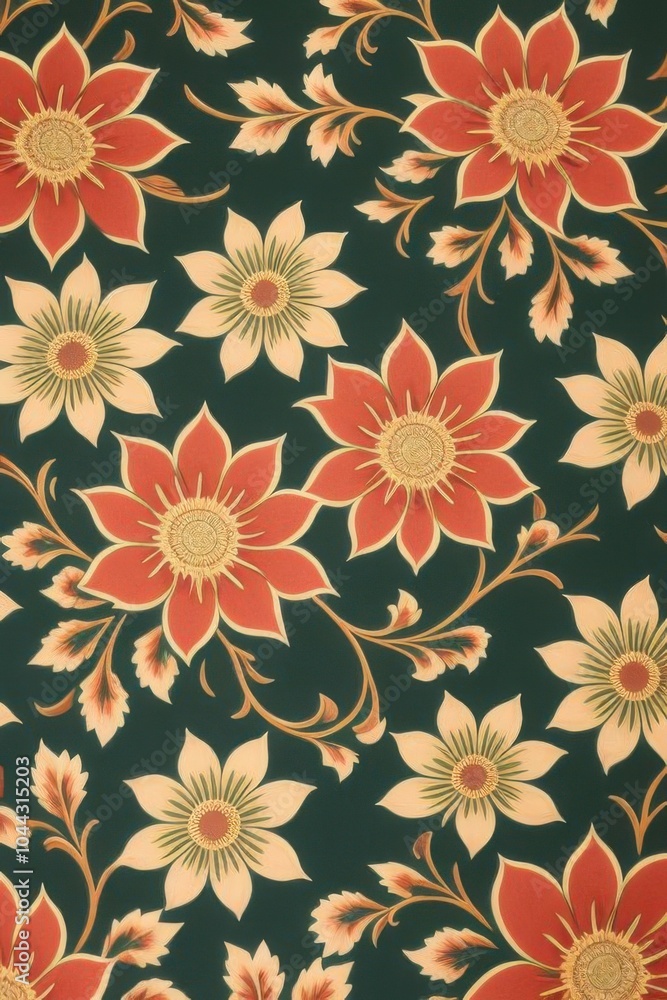 flowers pattern wallpaper flowers pattern wallpaper