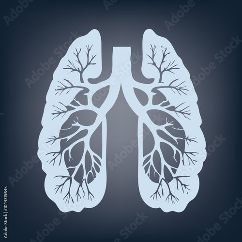 Lung health on fluorography