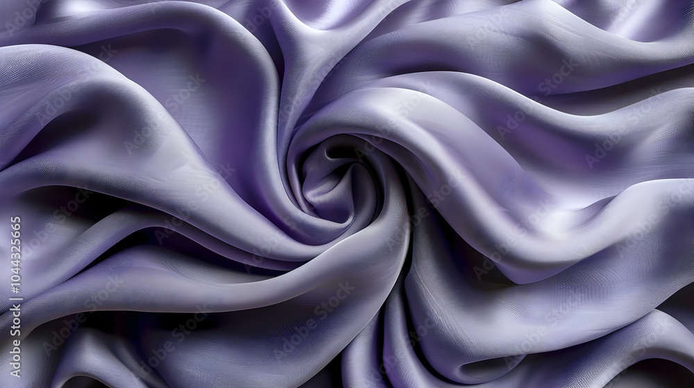Obraz premium Abstract Purple Fabric Background - Flowing, Soft, Textured