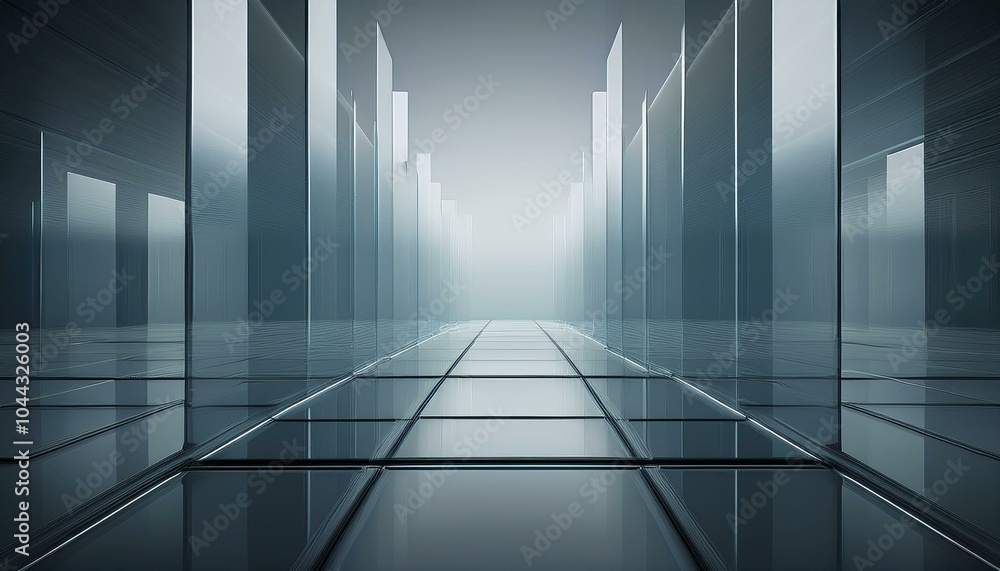 Obraz premium ガラス空間