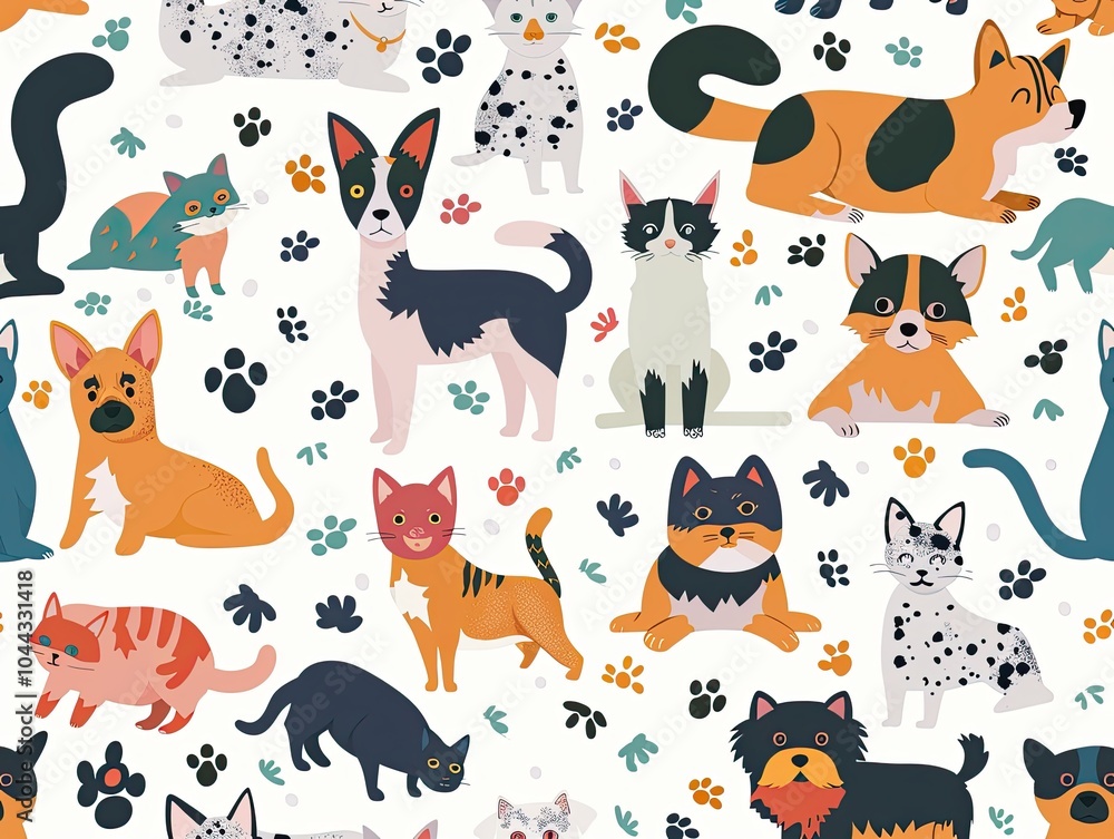 Abstract seamless pattern Abstract seamless pattern