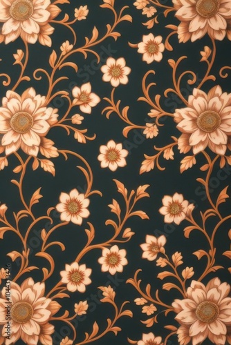 flowers pattern wallpaper