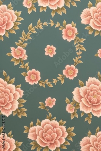 flowers pattern wallpaper