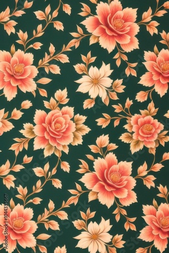 flowers pattern wallpaper