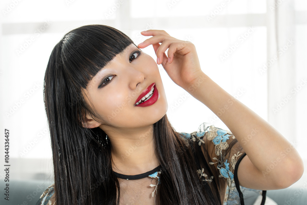 Fototapeta premium 魅惑的な日本人女性