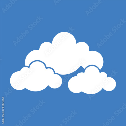 Cloud Abstract Vector Illustration