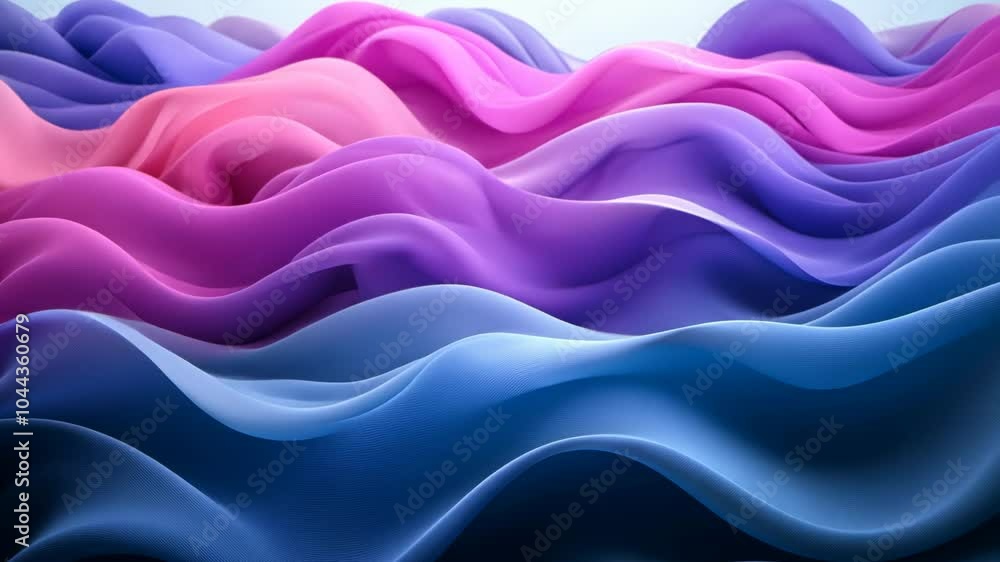 Abstract Colorful Wavy Fabric Background, blue, gradient, pattern, pink, purple Abstract Colorful Wavy Fabric Background, blue, gradient, pattern, pink, purple