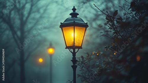 Street Lamp in Fog